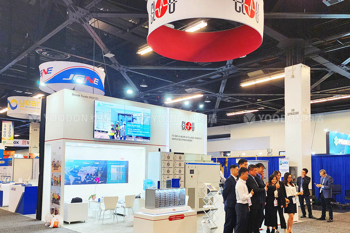 光伏儲(chǔ)能展搭建